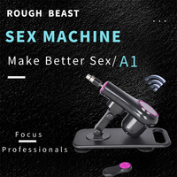 Máquina Sexual Telescópica Automática, Juguete Sexual Femenino, Máquina de Amor Sexual con 3XLR, Vibrador Telescópico, Juguete Sexual