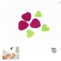 Savon en papier multicolore en forme de petite étoile hydratant et à dissolution rapide, en tranches florales, pour enfants, vente en gros d'usine