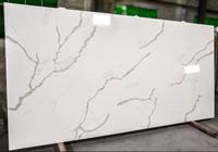 Comptoirs en surface solide acrylique coréenne personnalisée, blanche, en pierre de quartz marbrée, plans de travail de cuisine en quartz pour la cuisine