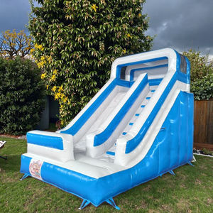 Kaluen-Glissière gonflable extérieure colorée <span class=keywords><strong>de</strong></span> 3m x 5m, château plein d'entrain, toboggan sautant pour enfants, grand toboggan sec gonflable à vendre - Product Image 6