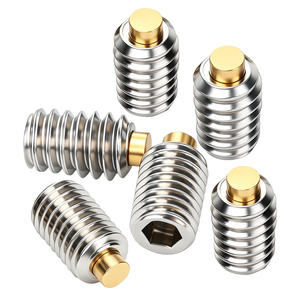 Tornillo de fijación puntiagudo de latón y acero inoxidable SUS304 angloamericano 1/2-13*1in--10-24 (32)*1in M3-M10 de acero al carbono 12.9 ennegrecido OEM - Product Image 5