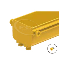 Cache-port en fibre optique en PVC/ABS FCST-CR120-TTR pour centre de données, pour la gestion du câblage dans les gaines de câblage et les plateaux de câbles