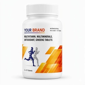 Tabletas de Ginseng Multivitamínicas, Multiminerales y Antioxidantes de Calidad de Exportación para Energía y Bienestar - Product Image 3