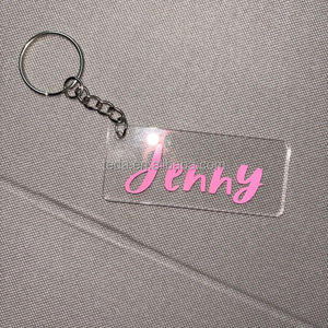 Llavero acrílico personalizado de venta directa de fábrica con tema de profesor para regalos de agradecimiento de profesor - Product Image 3