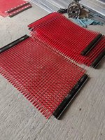 Écran à tiges en polyuréthane résistant à l'usure avec écran vibrant haute fréquence pour mine, personnalisé