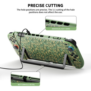 Étui de protection BJBT Série Briar, style ajouré doux au toucher, pour <span class=keywords><strong>Nintendo</strong></span> Switch 2, coque rigide en PC antichoc et anti-rayures - Product Image 6
