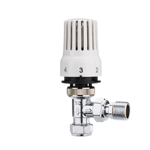 थोक सफेद तापमान नियंत्रण रेडिएटर थर्मोस्टैटिक वाल्व सिर - Product Image 2