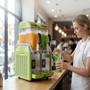 Machine à slush électrique commerciale, machine à slush pour boissons glacées, <span class=keywords><strong>distributeur</strong></span> <span class=keywords><strong>de</strong></span> boissons, 12L 24L 36L 48L - Product Image 1