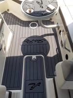 Komin Plancher de pont de bateau en teck en mousse EVA personnalisé pour Sea Ray 270 Sundeck