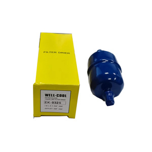 Filtre sécheur de ligne liquide Well Cool EK-032S, raccord de soudure 1/4 pouce, MWP 600PSIG, pièce de réfrigération - Product Image 3