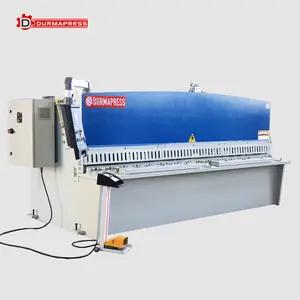 QC12K series swing beam automatic shearing machine sheet metal hydraulic cnc shearing machine with E21 controller