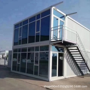 Casa Contenedor Empaquetada Directo de Fábrica, Edificio Modular Móvil Integrado, Contenedor para Vivienda y Oficina para Obras de Construcción - Product Image 2