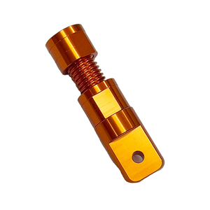 Acoplamiento de Aluminio Anodizado Mecanizado por CNC OEM, Piezas de Torneado de Juntas Mecánicas Industriales Personalizadas - Product Image 4