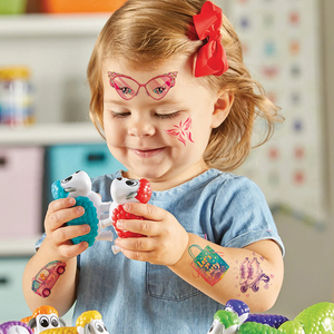 18 nuovi disegni di rosa ragazza festa temporanea del tatuaggio adesivi impermeabili disegno dei <span class=keywords><strong>cartoni</strong></span> <span class=keywords><strong>animati</strong></span> per bambini - Product Image 3