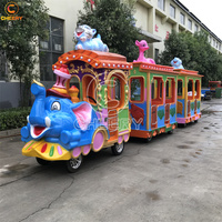 Tren sin Rieles con Temática de Elefantes, Funciona con Baterías, para Niños, en Venta