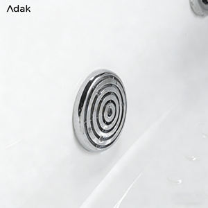 Bañera de Hidromasaje Acrílica de Esquina para Adultos con Diseño Empotrado - Product Image 3