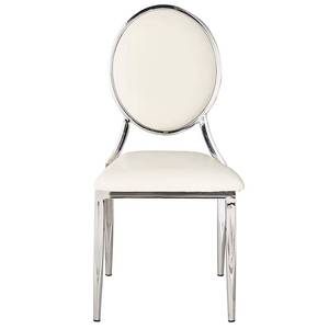 Commercial Furniture Top Quality Wedding Metal Frame <b>Round</b> Back Hotel Banquet <b>Chair</b> - Product Image 4