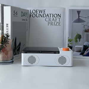 Lecteur <span class=keywords><strong>CD</strong></span> <span class=keywords><strong>portable</strong></span> Boombox <span class=keywords><strong>Bluetooth</strong></span> 5.0 USB MP3 Radio FM Répéteur A-B Appareil audio rechargeable Utilisation à domicile et à l'école - Product Image 2