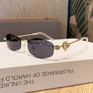 แว่นตา GM Eyewear Jewelry Series ทรงไร้กรอบ รูปทรงเรขาคณิต สำหรับผู้หญิง ป้องกันแสงสีฟ้า เลนส์ PC - Product Image 4