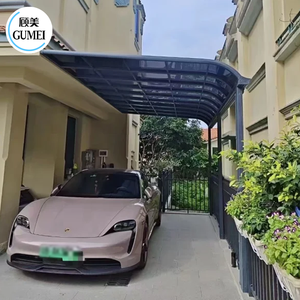 Nhôm tán bột tráng khung không thấm nước Polycarbonate gazebo ngoài trời Patio vườn tán - Product Image 5