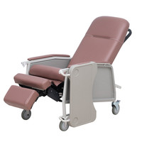 BT-CN021 mobile pour soins à domicile Fauteuil inclinable pour personnes âgées avec table Chaises médicales pour personnes âgées Chaise de transfert pour personnes âgées