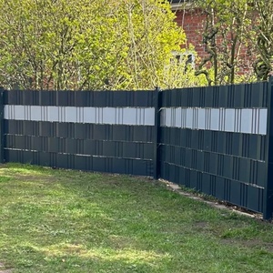 <strong>Green</strong> <strong>Color</strong> PVC Privacy Fence <strong>Net</strong> Blends with Garden Environment for Natural Looking Barrier - Product Image 6