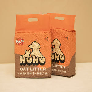 Litière Tofu bouclée sans poussière pour chats, produits pour animaux de compagnie - Product Image 5