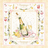Tapis de Mahjong Américain Imperméable et Silencieux, Motif Mojito d'Été Frais et Whisky, Taille Personnalisée, Logo pour Bar à Domicile et Jeux de Poker