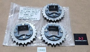 PLC *NEW SURPLUS* [3] <strong>Intralox</strong> S4D9XXCJE7MT-40 Split Metal Sprocket 1.5" + Warranty Warranty Product - Product Image 1