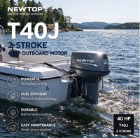 Moteur hors-bord pour bateau, haute performance, nouveau modèle 40HP 40J 2 temps
