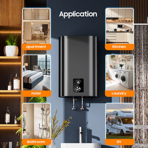 هيكل معدني منزلي مثبت على الحائط 30L-100L خزان مزدوج للحمام للتخزين الكهربائي للاستحمام - Product Image 4