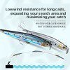 Señuelo de pesca King Luya de acero inoxidable, de hundimiento lento, tipo lápiz, microobjeto, especial para lances de larga distancia, para lubina de <span class=keywords><strong>boca</strong></span> <span class=keywords><strong>grande</strong></span>, perca, lubina de mar y pez negro. - Product Image 3