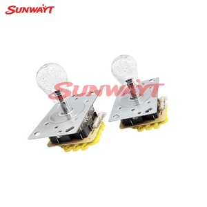 จอยสติ๊กเครื่องเกมอาร์เคด 12V แบบมีไฟ  ควบคุมด้วยเหรียญ  จอยสติ๊กเครื่องคีบตุ๊กตา  จอยสติ๊กไฟ LED - Product Image 3