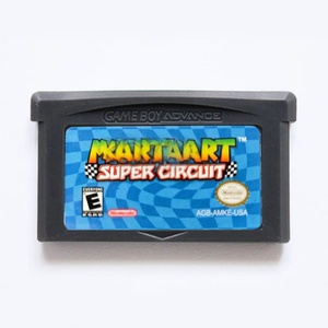 ตลับเกม 32 บิต ซูเปอร์มาริโอคาร์ท สำหรับเกมบอยแอดวานซ์ สำหรับ GBA SP - Product Image 1
