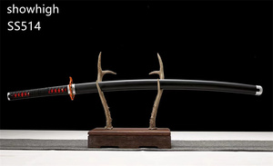 Espada Katana <span class=keywords><strong>Tanjiro</strong></span> Hecha a Mano, Funcional, para Cosplay, Colección SS514 - Product Image 3