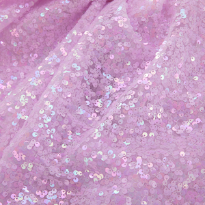 Wholesale Stage Designer Fabric Fashion Pink Mix <strong>Color</strong> <strong>Sequin</strong> Rose Gold <strong>Sequin</strong> Embroidery <strong>Sequin</strong> Velvet Fabric - Product Image 3