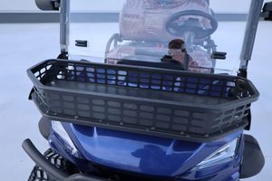 होटल के सुंदर क्षेत्र समुदाय के लिए चंदवा के साथ उच्च शक्ति मोटर छोटे मोड़ त्रिज्या 4 सीटर इलेक्ट्रिक गोल्फ कार्ट - Product Image 4