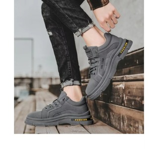 Men's Autumn/<b>Winter</b> Sporty Breathable Thick Sole <b>Work</b> <b>Boots</b> Student Shoes - Product Image 6