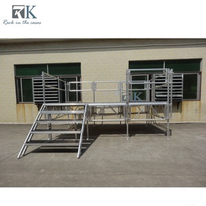 Lightweight Aluminium Alloy Portable Stage Platform Truss Stage with Custom Dimensions for Indoor Outdoor Events - Product Image 3