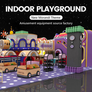 Kids Amusement Park Indoor Playground Equipment <b>Large</b> Maze With <b>Slide</b> Rides for Indoor Playground - Product Image 3