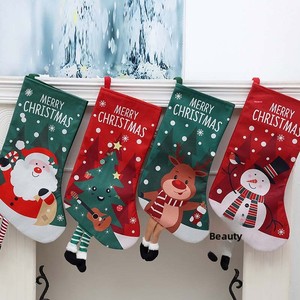 Christmas Novelty Gifts Kids' Candy Bag with Santa Socks Perfect Christmas Gift Gifts Crafts Christmas Holiday Supplies - Product Image 1
