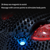 Machine de circulation sanguine masseur de pieds machine-augmente le flux sanguin circular jambe mollet chauffage électrique masseur de pieds