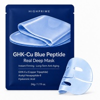 Masque facial GHK-Cu pour une peau ferme et anti-rides, réparation de la barrière cutanée, apaisement des peaux sensibles, lissage de la texture de la peau