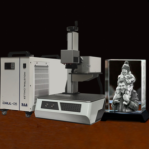 Machine de gravure laser 3D sous-couche pour projets photo sur verre, cristal, acrylique, cube, boule, imprimante interne, marquage UV - Product Image 1