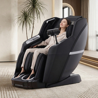 Fauteuil de massage avancé avec tissu respirant et design compact et haut-parleurs Bluetooth, expérience de relaxation