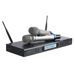 2023 yılında yeni kayıt akışı tipik toplantı konuşma kablosuz Uhf mikrofon