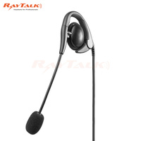 CP200 Headset telepon Earpiece TWS mikrofon fleksibel aksesori radio 2-Pin