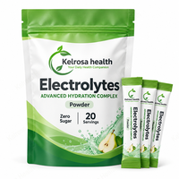 Complément alimentaire quotidien pour la vitalité et le bien-être des adultes, marque privée, poudre d'électrolytes pour l'hydratation quotidienne et le sport