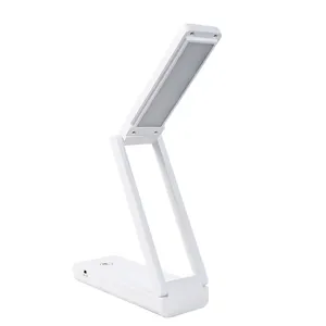 Mini Luzes Noturnas Portátil Novo Toque Dobrável Moderno Bateria Recarregável USB Dimmable Led Desk Lamp Compact