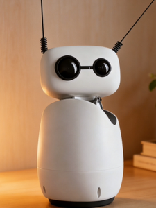 Robot compagnon Hugging <span class=keywords><strong>Face</strong></span> Reachy Mini open-source basé sur Linux pour la programmation Python - Product Image 1